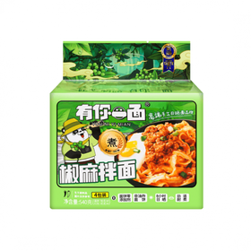 有你一面 椒麻拌面 135g*4